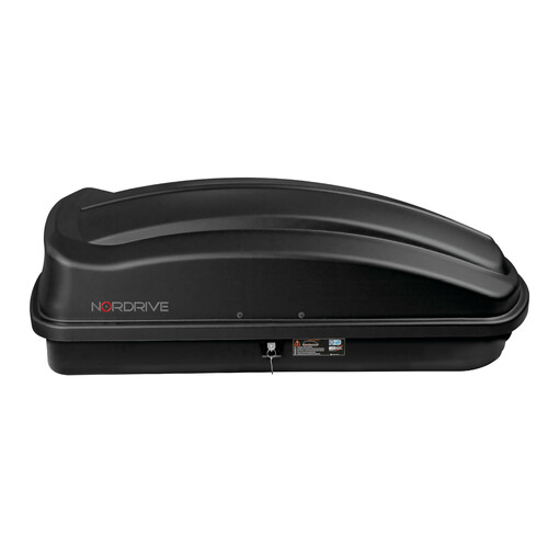 Box 333, box tetto in ABS, 333 litri - Nero goffrato 2