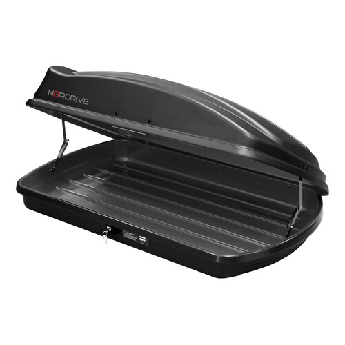 Box 333, ABS roof box, 333 ltrs - Embossed black 3