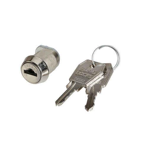 Lock set and 2 spare keys for Nordrive boxes