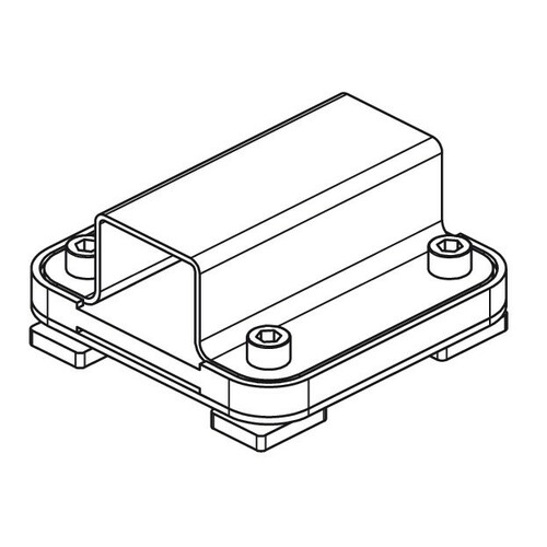 Kargo Rack System - Set of 2 adaptors for roof bar 5