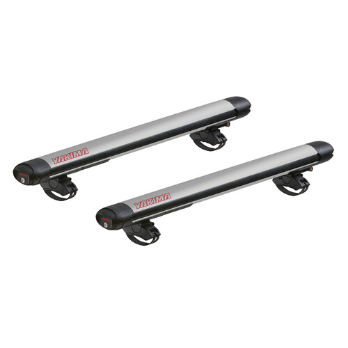 PORTASCI SKI BARRE PORTATUTTO TETTO AUTO PORTA 4 PAIA SCI O 2 SNOWBOARD 253  dc