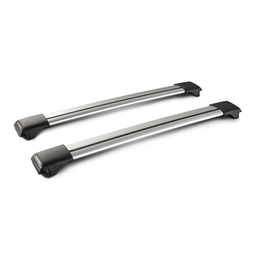 Rail, pair of telescopic aluminium roof bars - 73 cm