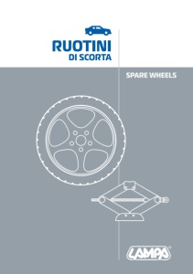 Ruotino Di Scorta Per La Fiat Grande Punto Evo Con Misura Da 15 4Fori Kit  Ruota